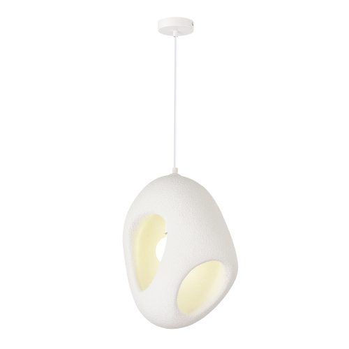 SL1522.543.01 Светильник подвесной ST-Luce белый/белый E27 1*60W WABI SABI