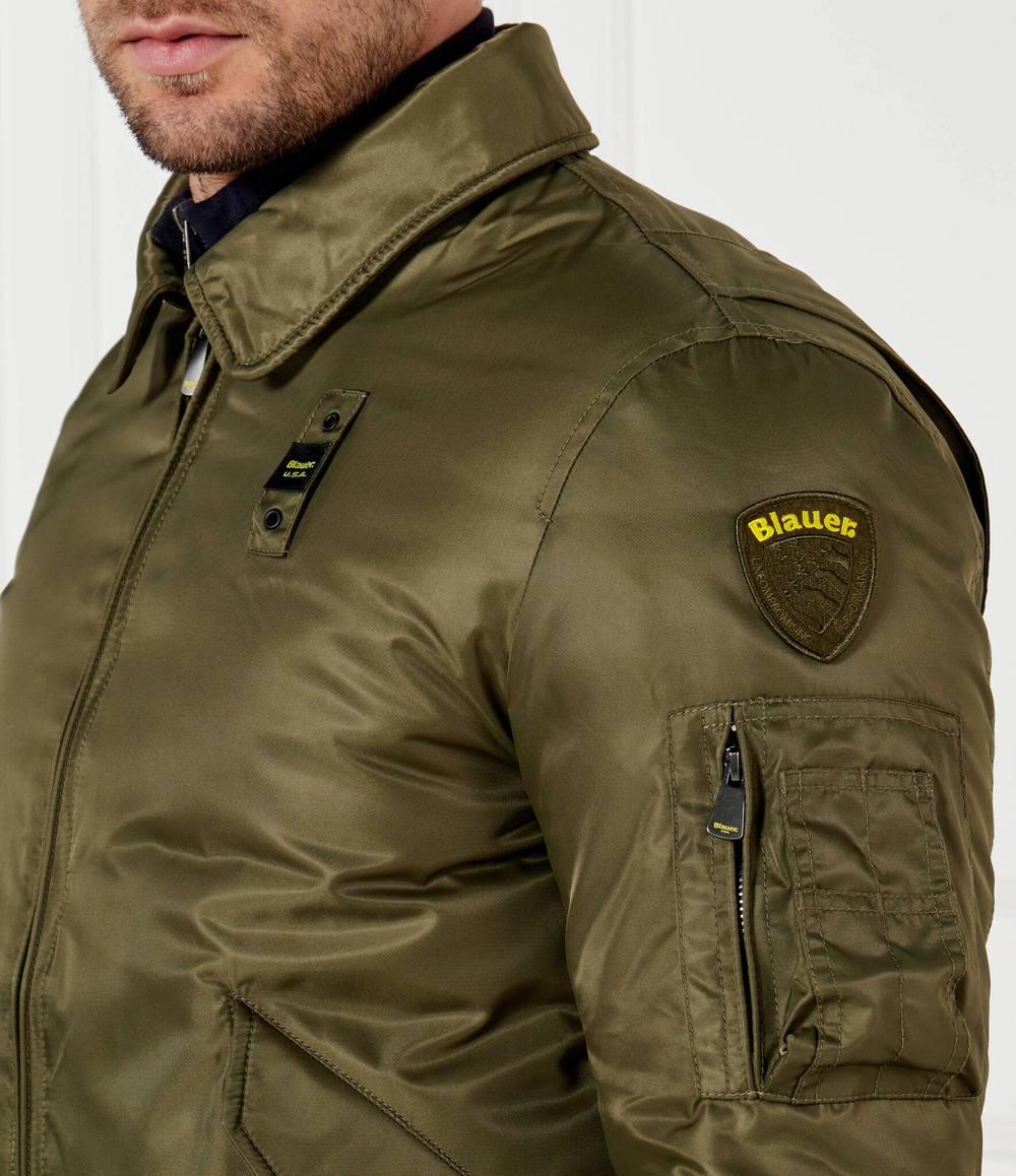 Куртка бомбер KENNETH BLAUER - хаки(BLUC02126 006958)