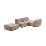 Диван De Sede DS-88 ИЗ 3 ЧАСТЕЙ С ПУФОМ