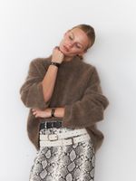 БАЗОВЫЙ РЕМЕНЬ С ОВАЛЬНОЙ ПРЯЖКОЙ BLACK