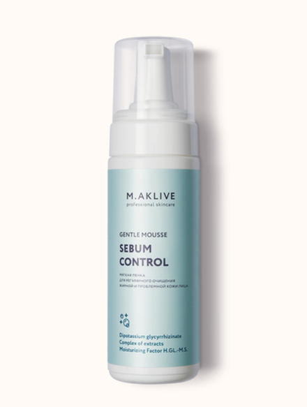 Пенка для умывания "Себум контроль"  150 мл.M.Aklive
