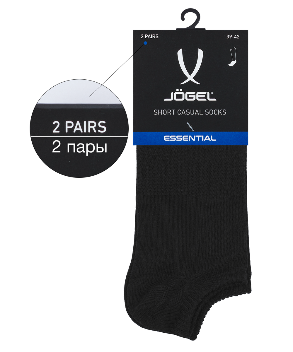 Носки низкие ESSENTIAL Short Casual Socks, черный