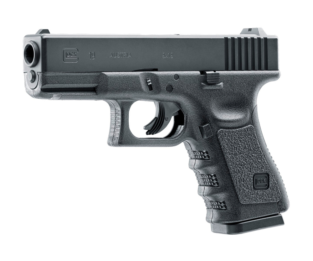 Пневматический пистолет Umarex Glock 19 кал.4,5мм