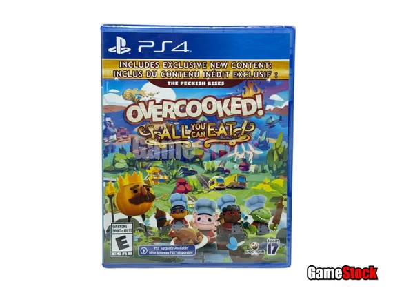 PS4 Overcooked! All You Can Eat  (Адская кухня)  (Новый, Русские субтитры, CUSA-23463)