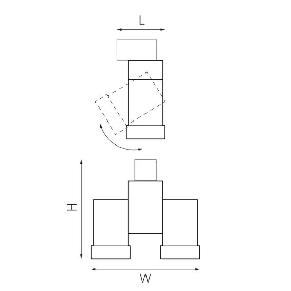 Комплект с трековым светильником Lightstar Illumo X2 (592026+051036) A1T051036