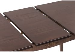 Деревянный стол Алейо 120(155)x79х75 орех