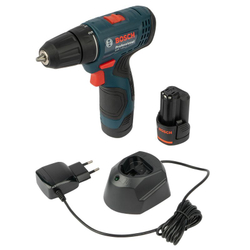 Дрель-шуруповерт Bosch GSR 120-LI 12В 2х2 Ач
