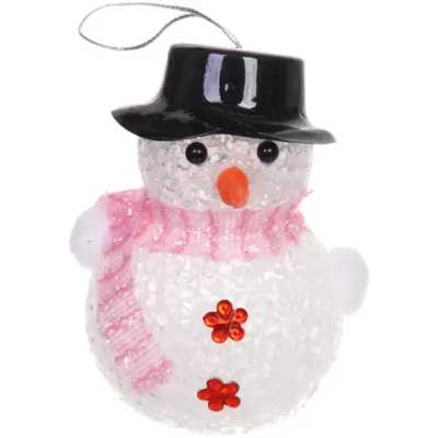 Фигурка «Снеговичок в шарфике» 9*5 см