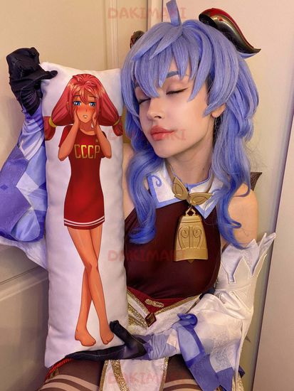 Мини дакимакура Ульяна из Бесконечное лето арт. M0812, 60х20 см