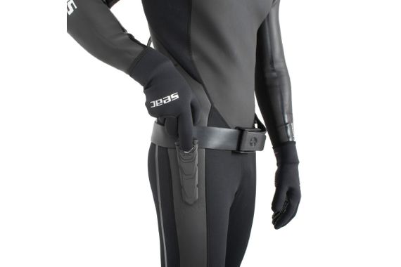 Нож Seac Rapid черно-оранжевый