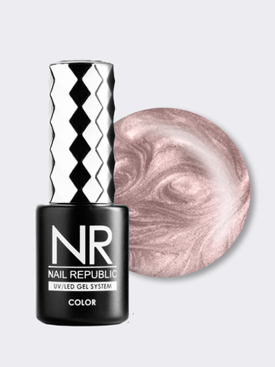 NR Pearl Nude Гель лак Кошачий глаз перламутровый CAT-697, 10мл