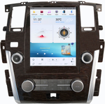 Магнитола Nissan Patrol Y62, Infiniti QX56/QX80 2010-2019 (поддержка Bose, 360 и мониторов) - Carmedia ZF-1222-Q6 в стиле "Тесла" монитор 12.1" на Android 11, 8/128Гб, CarPlay, 4G SIM-слот