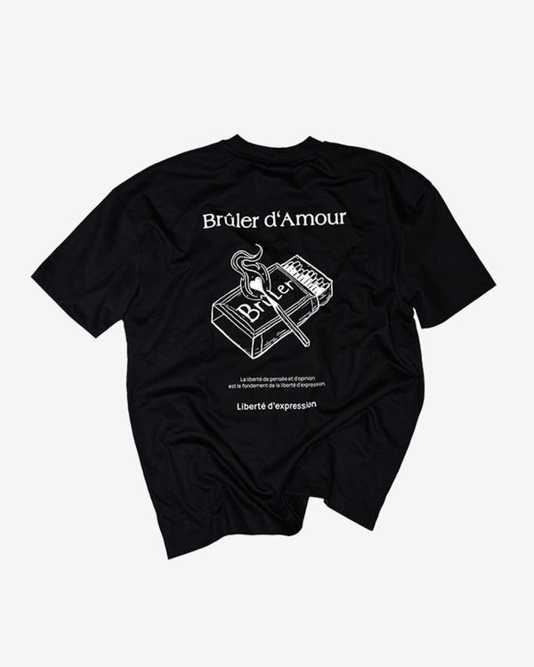 Футболка Matches черная - фото 1