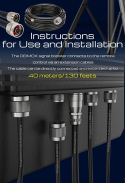 Выносная антенна ALIENTECH DEIMOX Signal Booster Range Extender