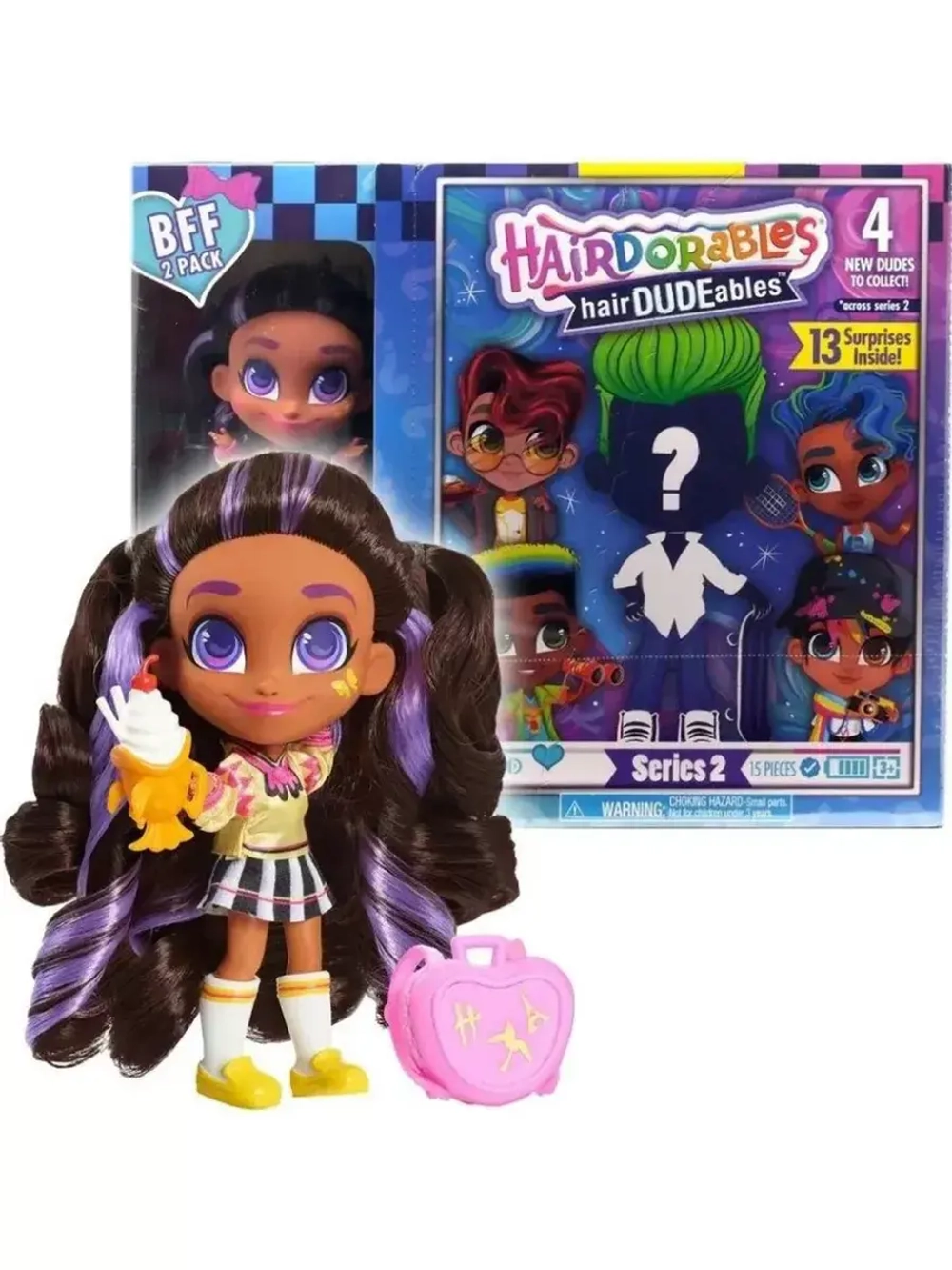 Кукла Hairdorables Skylar Сладкая парочка