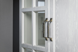 Стенка Ливерпуль 4 Белый/Ясень ваниль