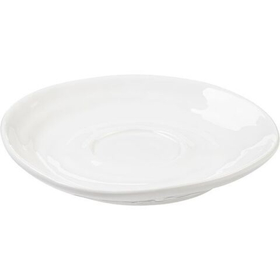 Блюдце «Милк»;фарфор;D=15/5см;белый (Цвет: белый)