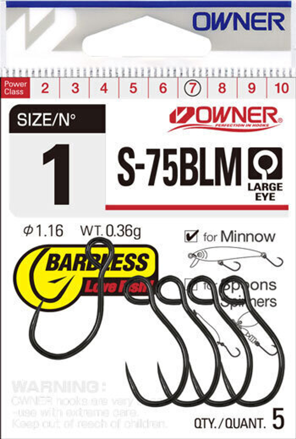 Крючок Owner 51626 №1/0