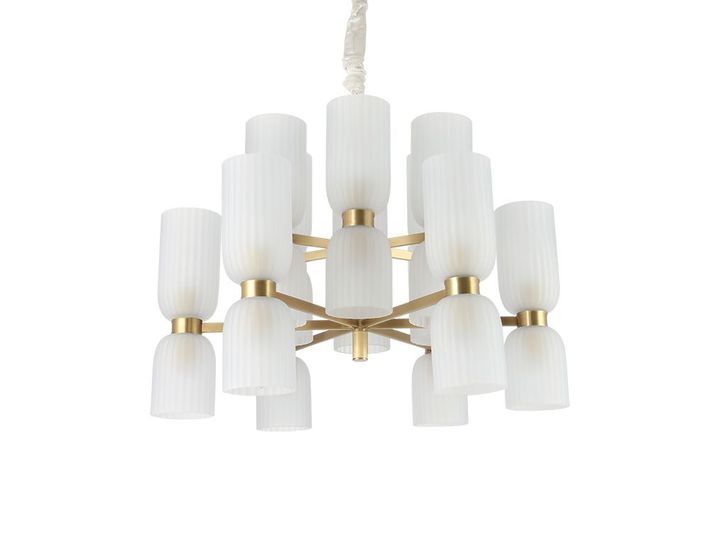 Подвесная люстра Newport 3646+6/C brass М0068541