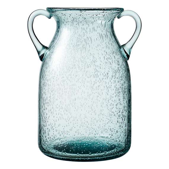 Ваза для цветов flowi, 25 см, голубая