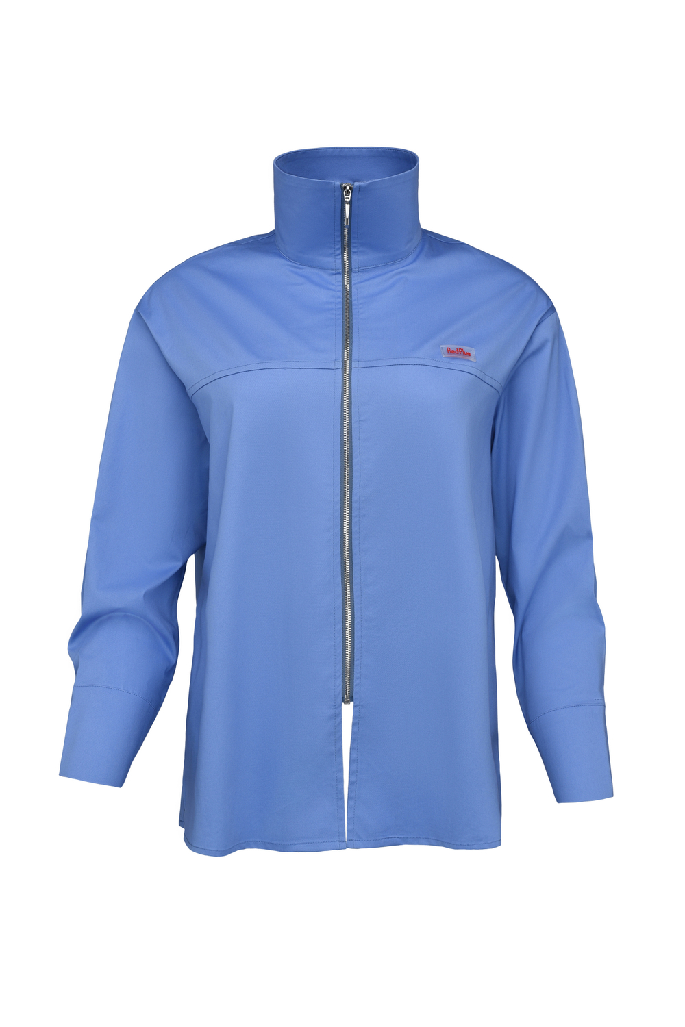 Рубашка медицинская женская Юми, эйр блю хлопок