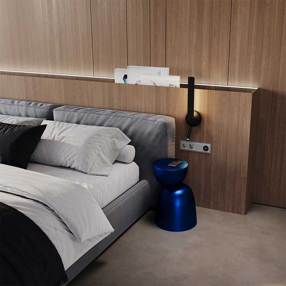 Рамка стеклянная Voltum S70 на 4 поста, (сталь, стекло) VLS110405