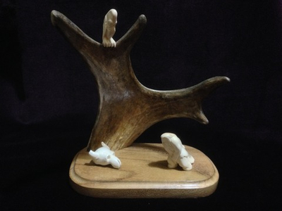 "У дерева", миниатюра