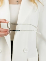 Оправа для очков для зрения женская металлическая