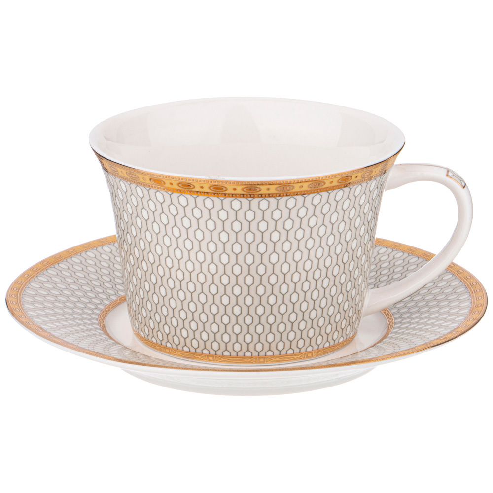 ЧАЙНЫЙ СЕРВИЗ LEFARD "CLASSIC" НА 6 ПЕР. 15 ПР. 1250/400/350/250 МЛ (КОР=1НАБОР.)