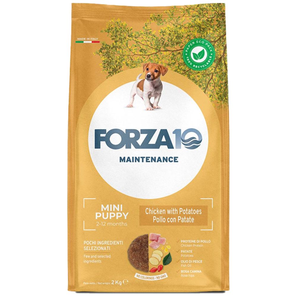 Forza10 корм сухой для щенков средних и крупных пород картофель, курица