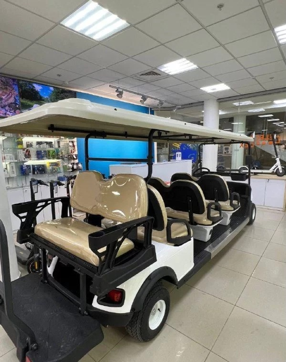Гольфкар GreenMotortech 6+2