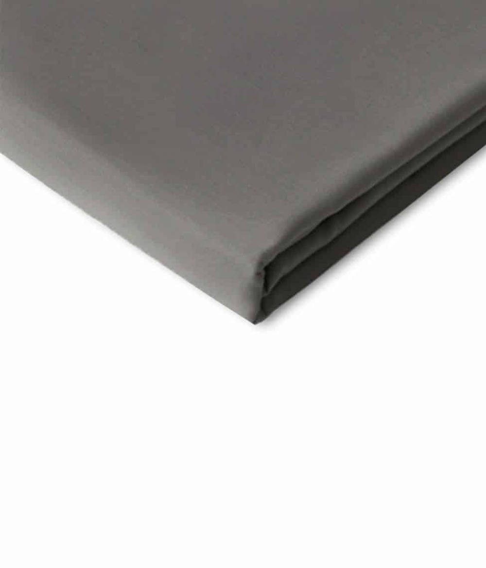 Простыня 280x280 Decoflux Black Sand серая