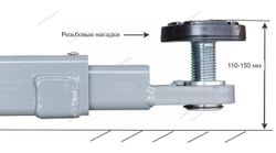 NORDBERG (N4121H-4T_380) Подъемник 2-стоечный 4 т с верхней синхронизацией, 380 В