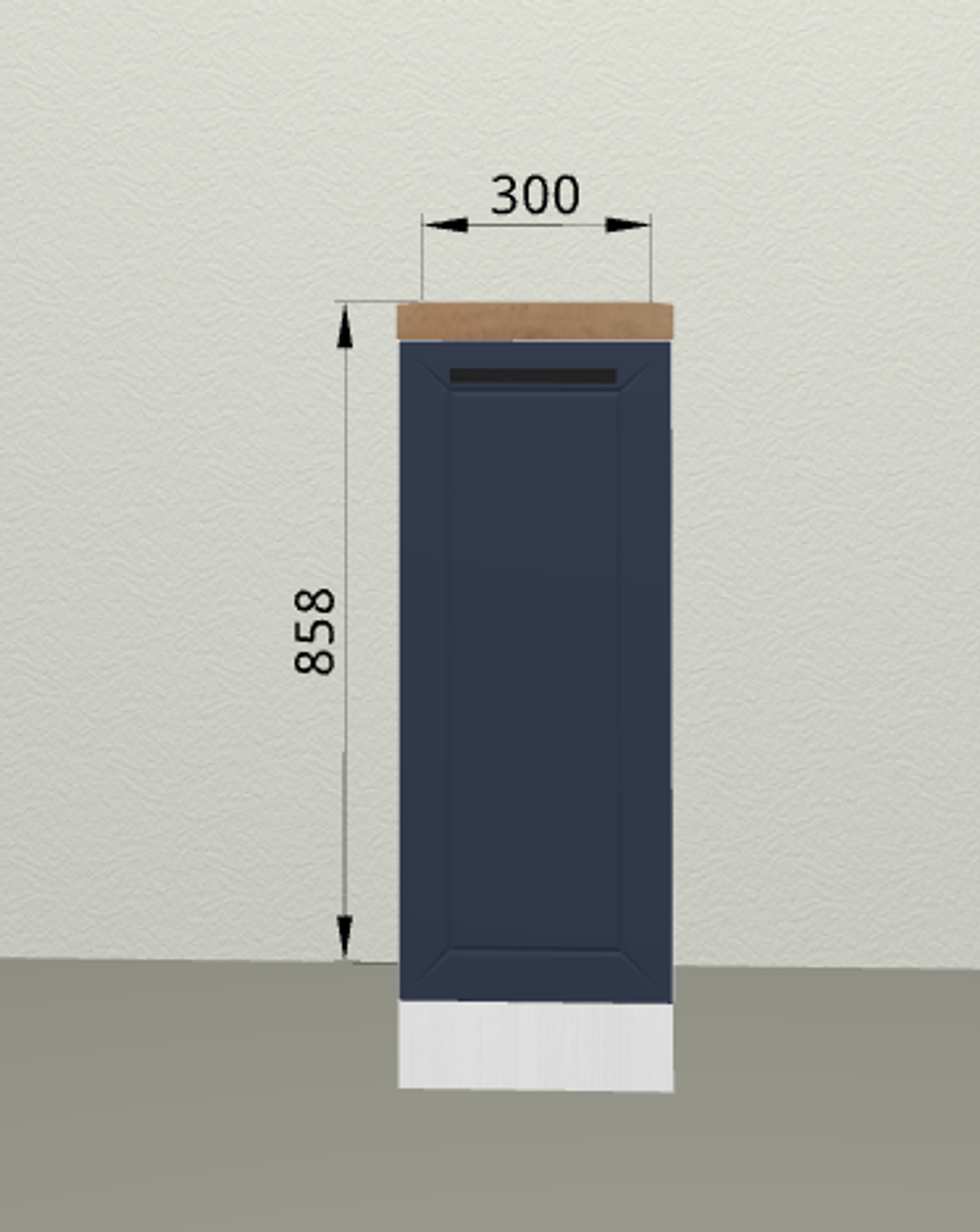 Монс Н30 индиго