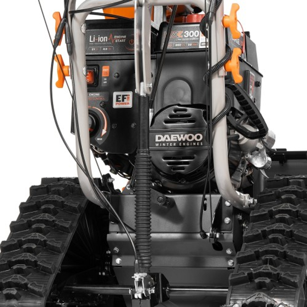 Снегоуборщик гусеничный бензиновый DAEWOO DAST 427 EFI с инжекторным двигателем
