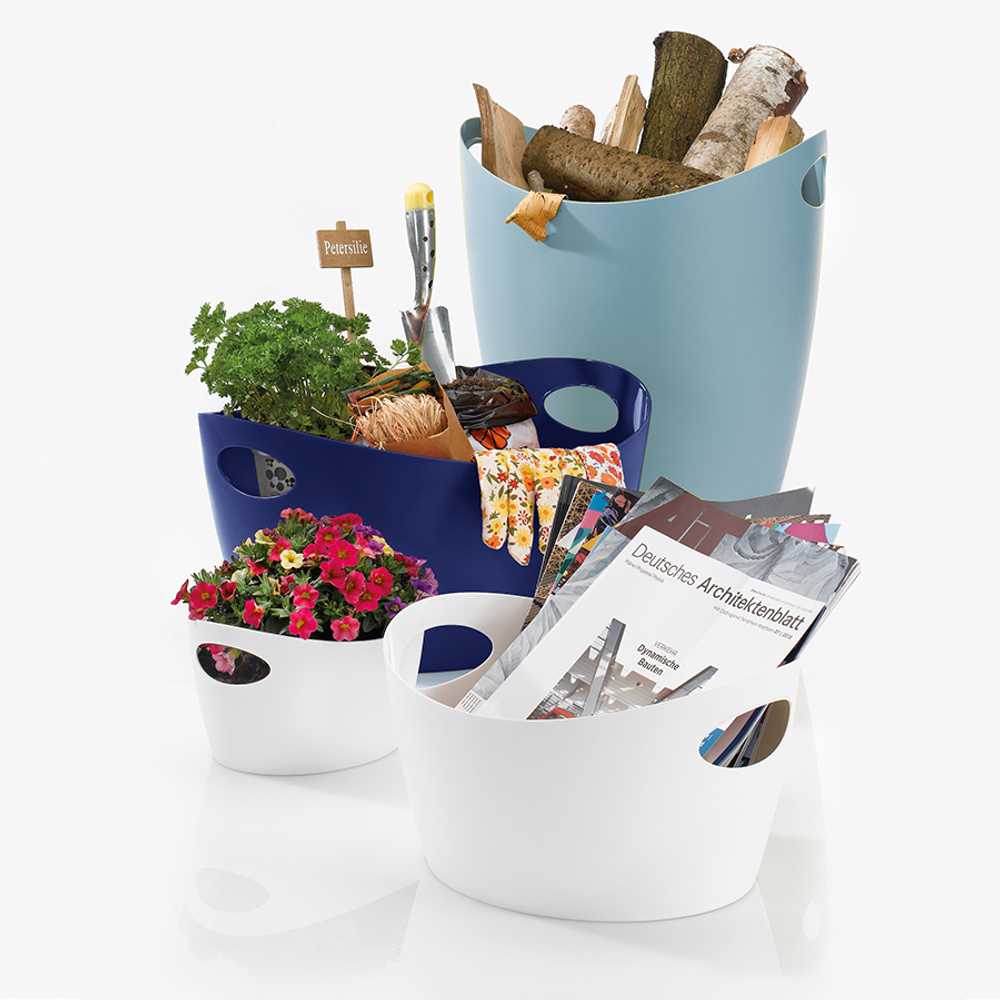 Контейнер для хранения bottichelli, organic, 15 л, белый