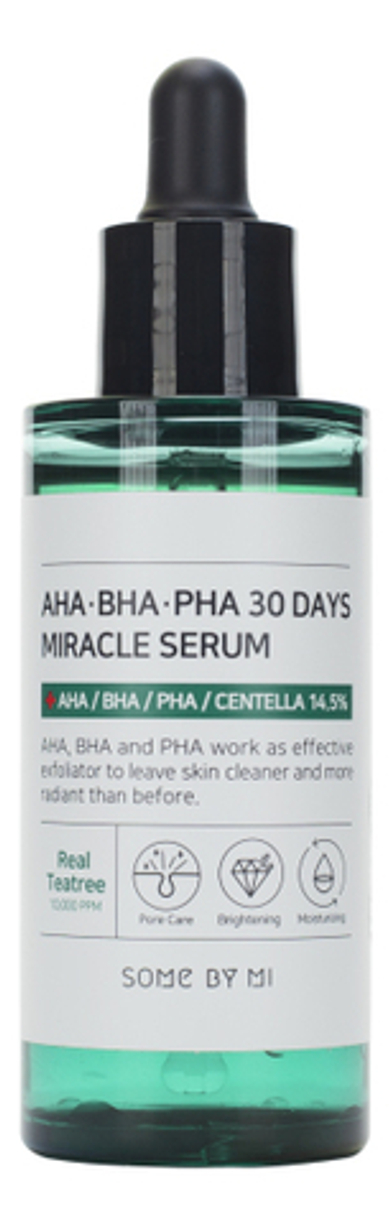 SOME BY MI Лёгкая сыворотка для лица с кислотами- AHA-BHA-PHA 30 DAYS MIRACLE SERUM LIGHT, 50мл