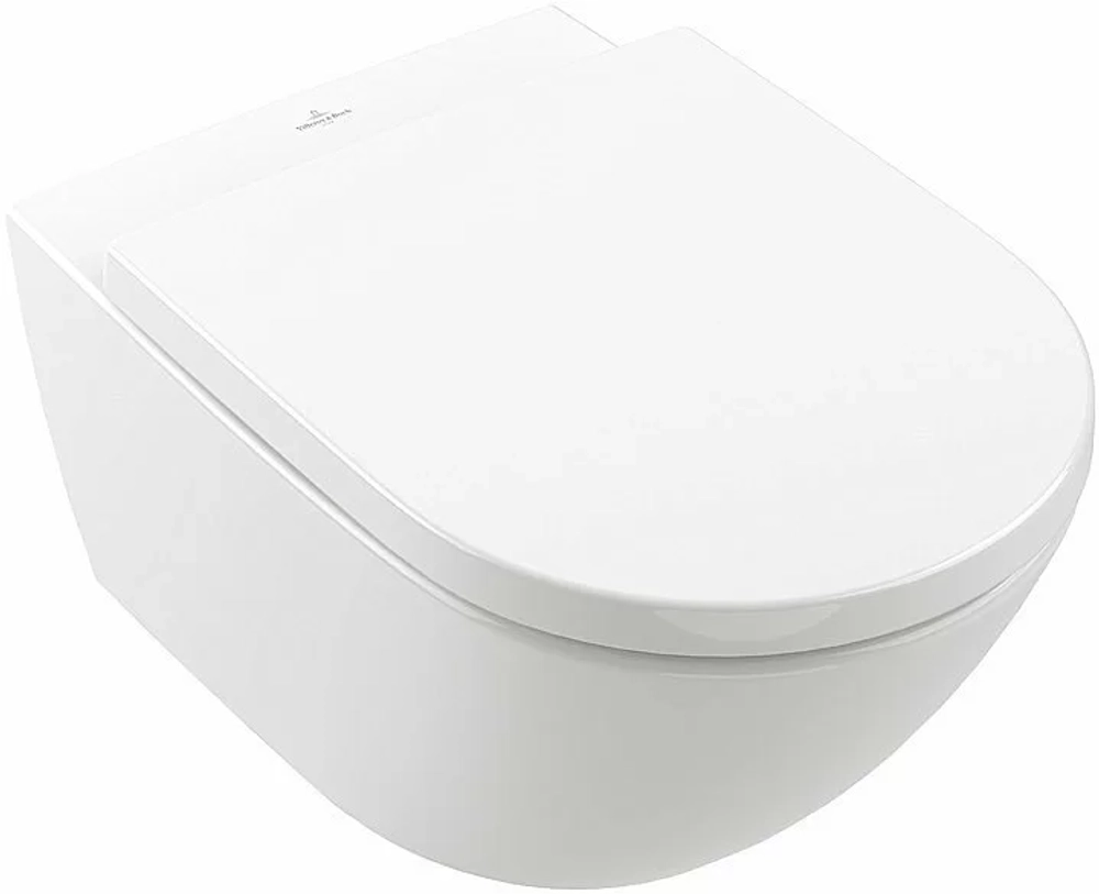 Унитаз подвесной Villeroy&Boch Subway 3.0 4670T0R1 альпийский белый, безободковый, слив торнадо