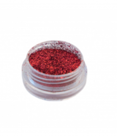 Блестки красные 5 гр в баночке