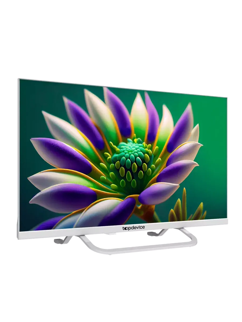 Телевизор TV 24" FRAMELESS NEO CS04, HD, Smart TV WildRed