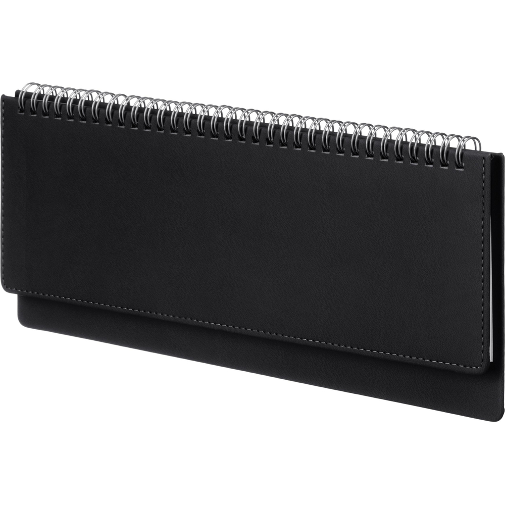 Планинг датированный 2026 ГР. VELVET черный 3-365/04