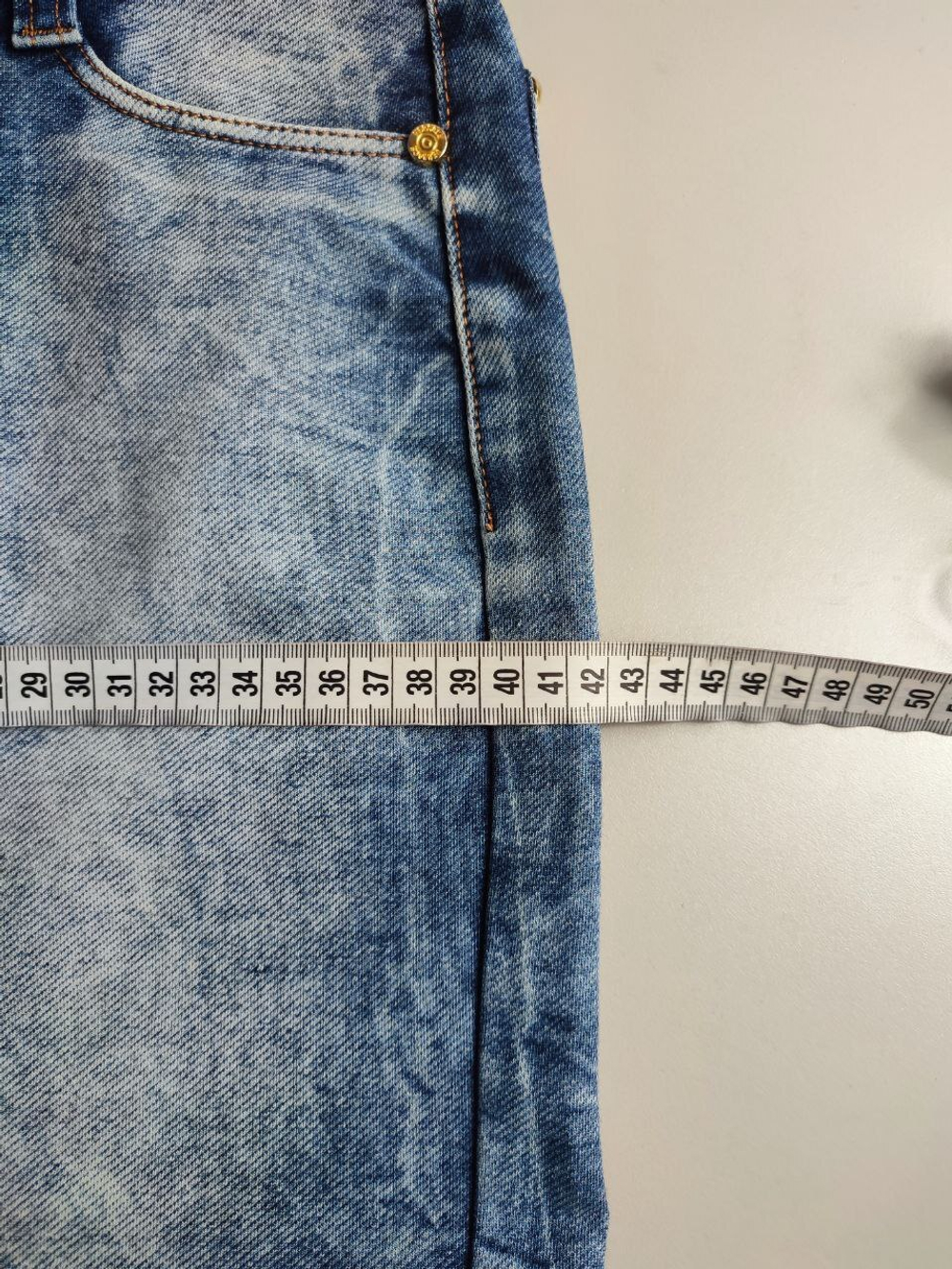 Юбка Versace джинсовая 40 размер