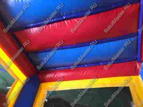 Детский надувной батут "Замок непосед", размер 5*3*2,2 м