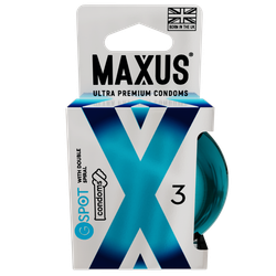 Презервативы MAXUS G spot, двойная спираль, 3 шт