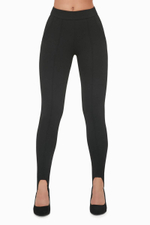 Женские легинсы-брюки Andrea с кармашками (Размер: M) (Цвет: черный)