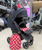 Коляска Baballo Future 2025 (минни/черная рама)