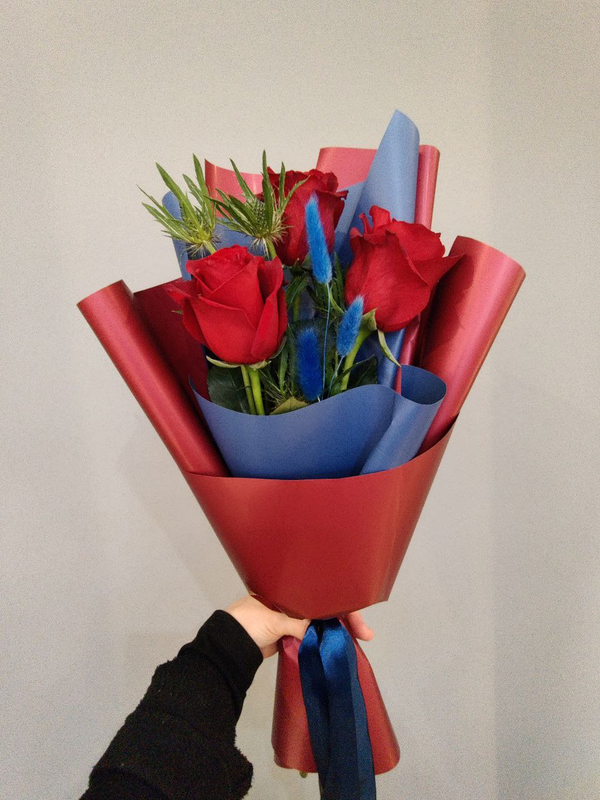 Букет "Игры теней и цветов"