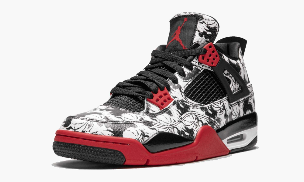 Air Jordan 4 Retro SNGL DY "Singles Day Tattoo"