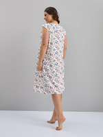 Ночная сорочка С-007/молоко-разнотравье