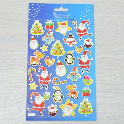 Наклейки-стикеры "Новый Год" в ассортименте